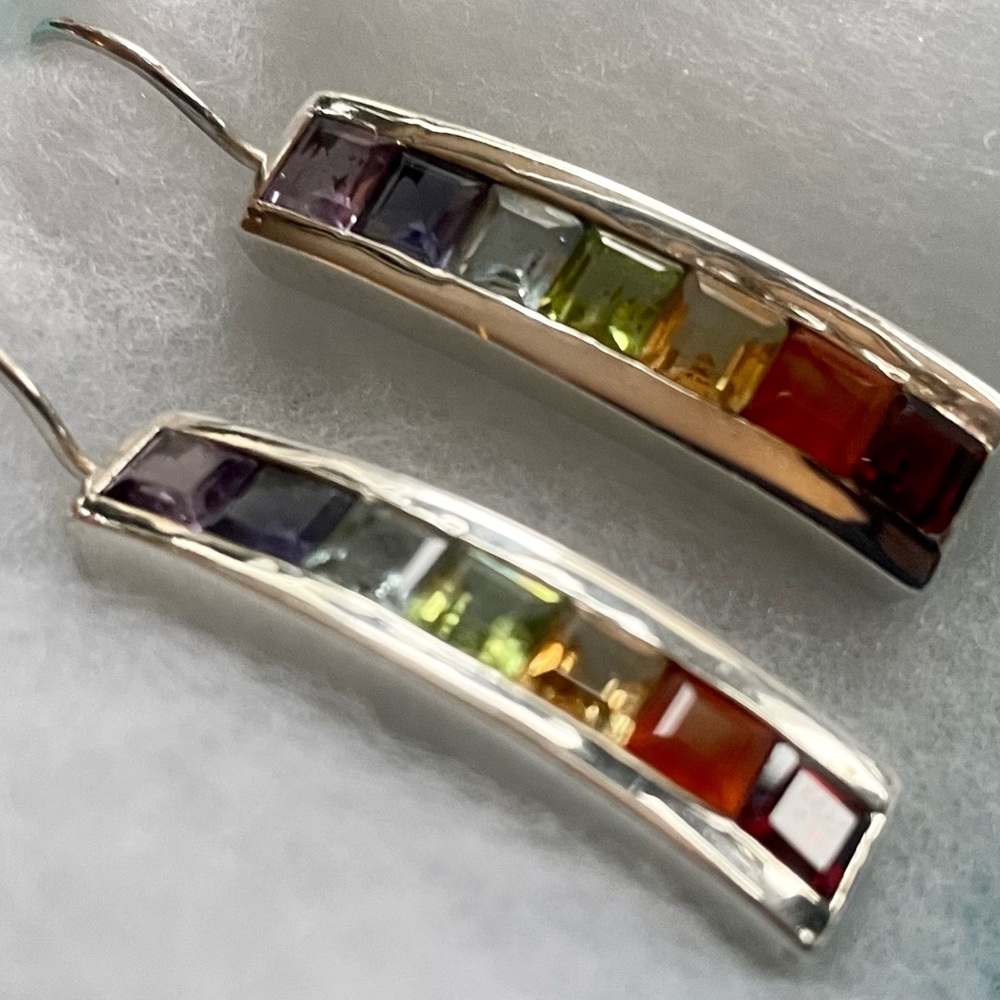 Sterling Silver Pride Earings 🏳️‍🌈